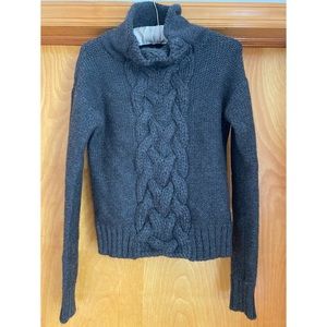 Nellie Partow Merino wool grey sweater